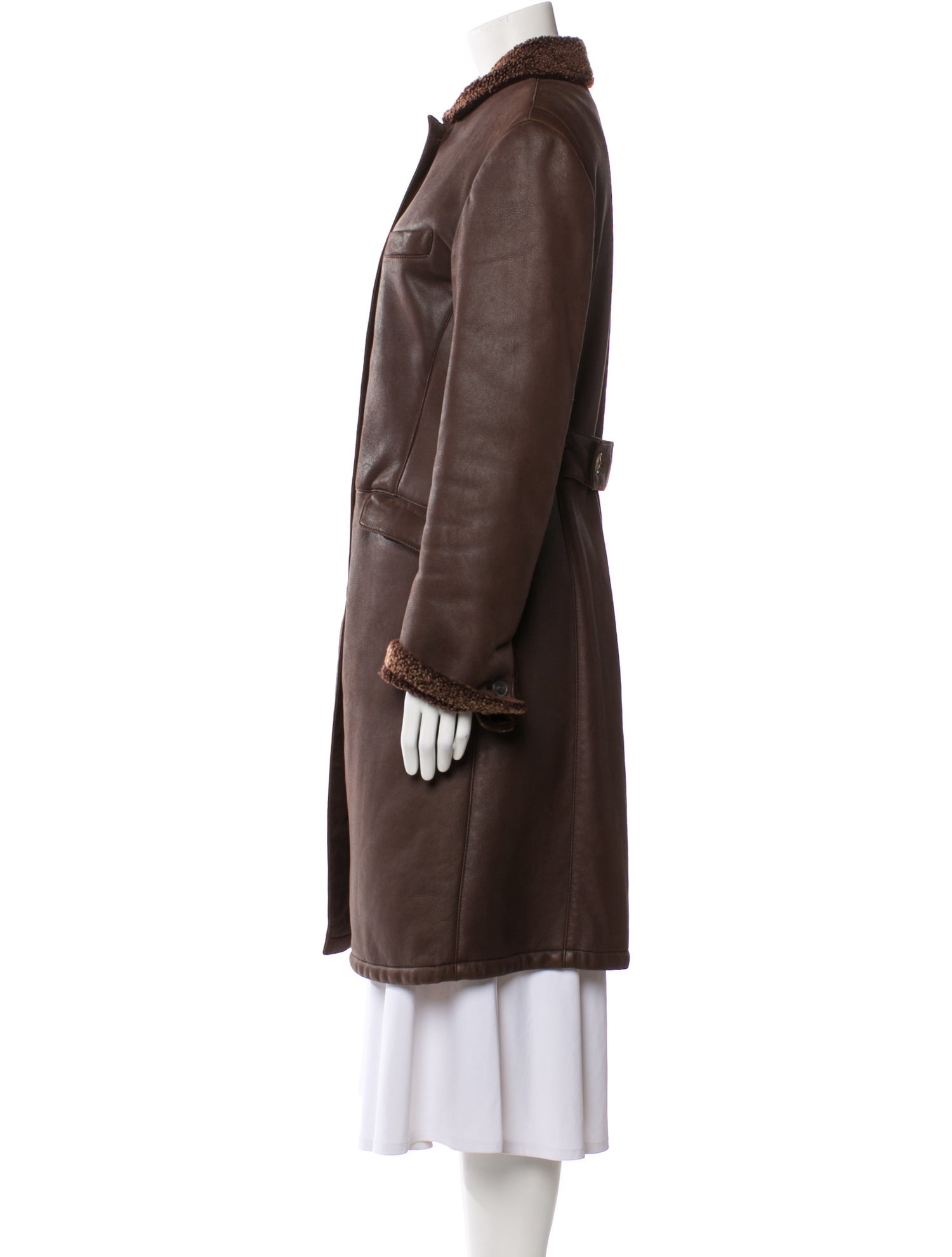Loro Piana Leather Coat