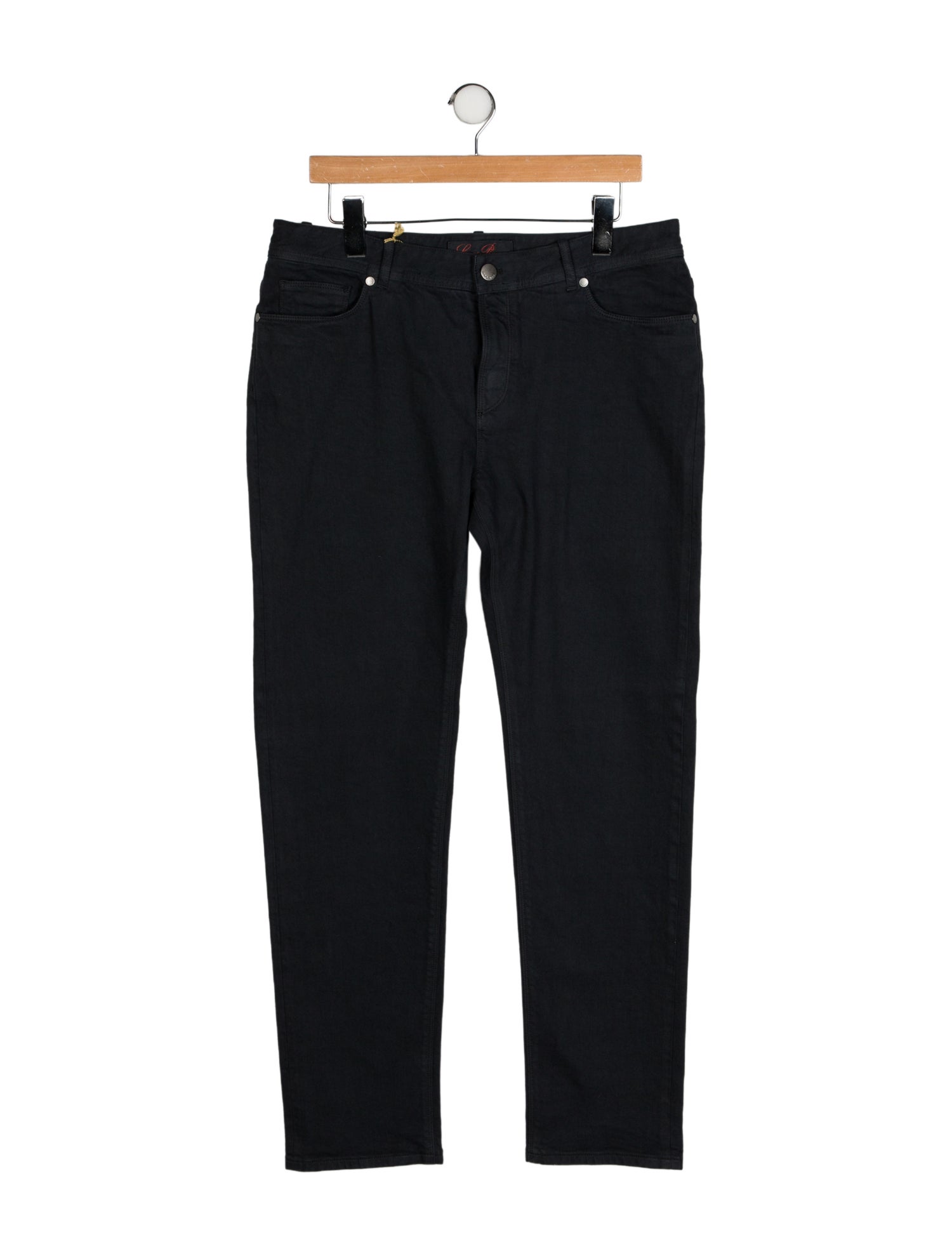 Loro Piana Mid-Rise Straight Leg Jeans