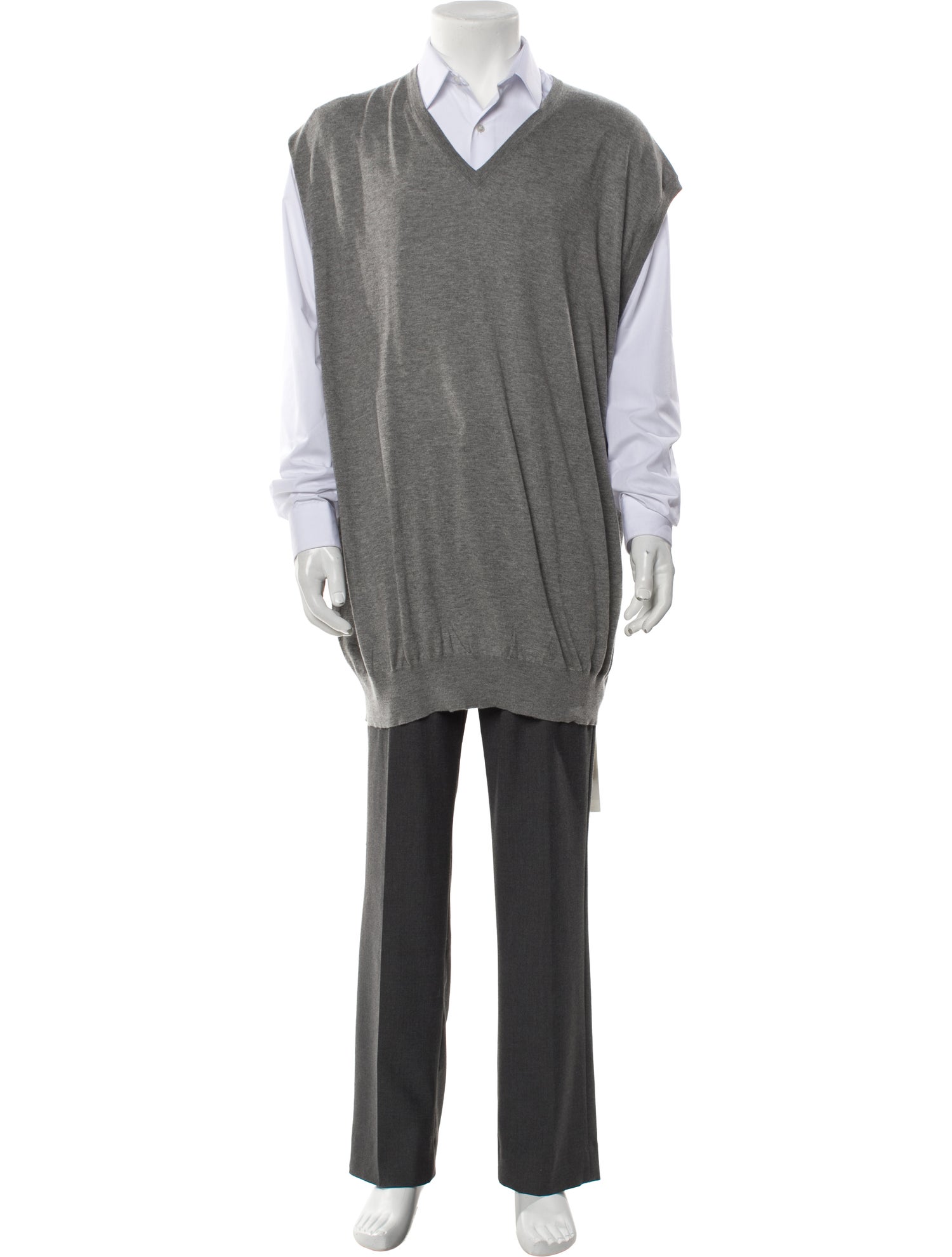 Loro Piana Cashmere V-Neck T-Shirt w/ Tags