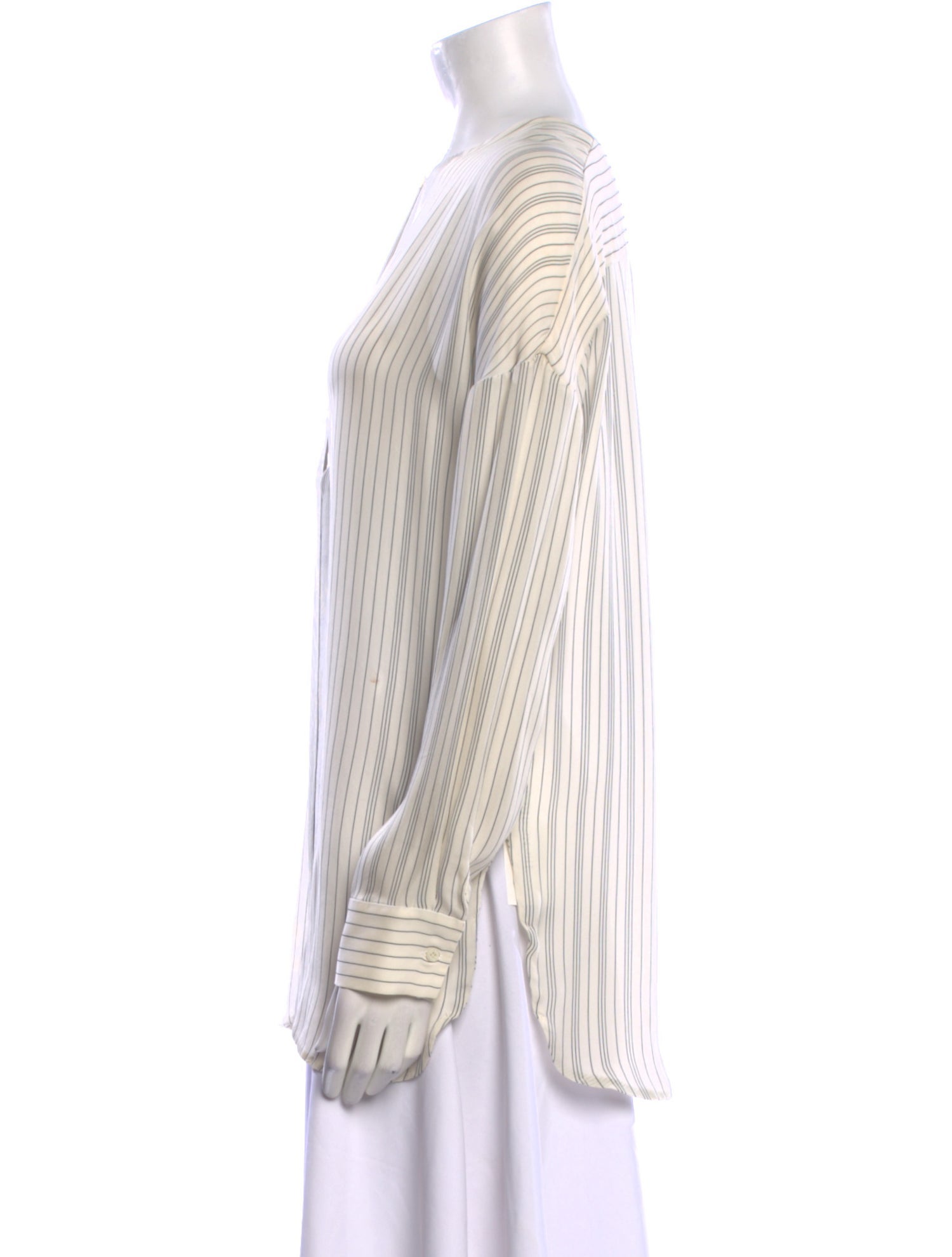 Loro Piana Silk Striped Tunic