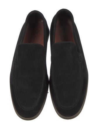 Loro Piana Summer Walk Suede Loafers