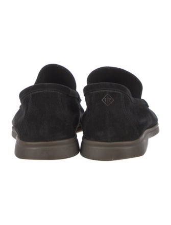 Loro Piana Summer Walk Suede Loafers