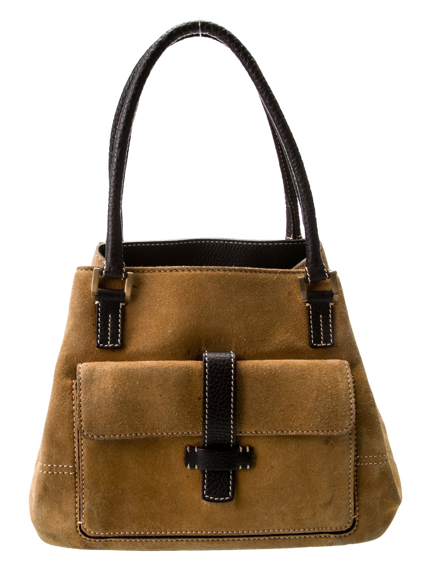 Loro Piana Suede Globe Mini Vintage