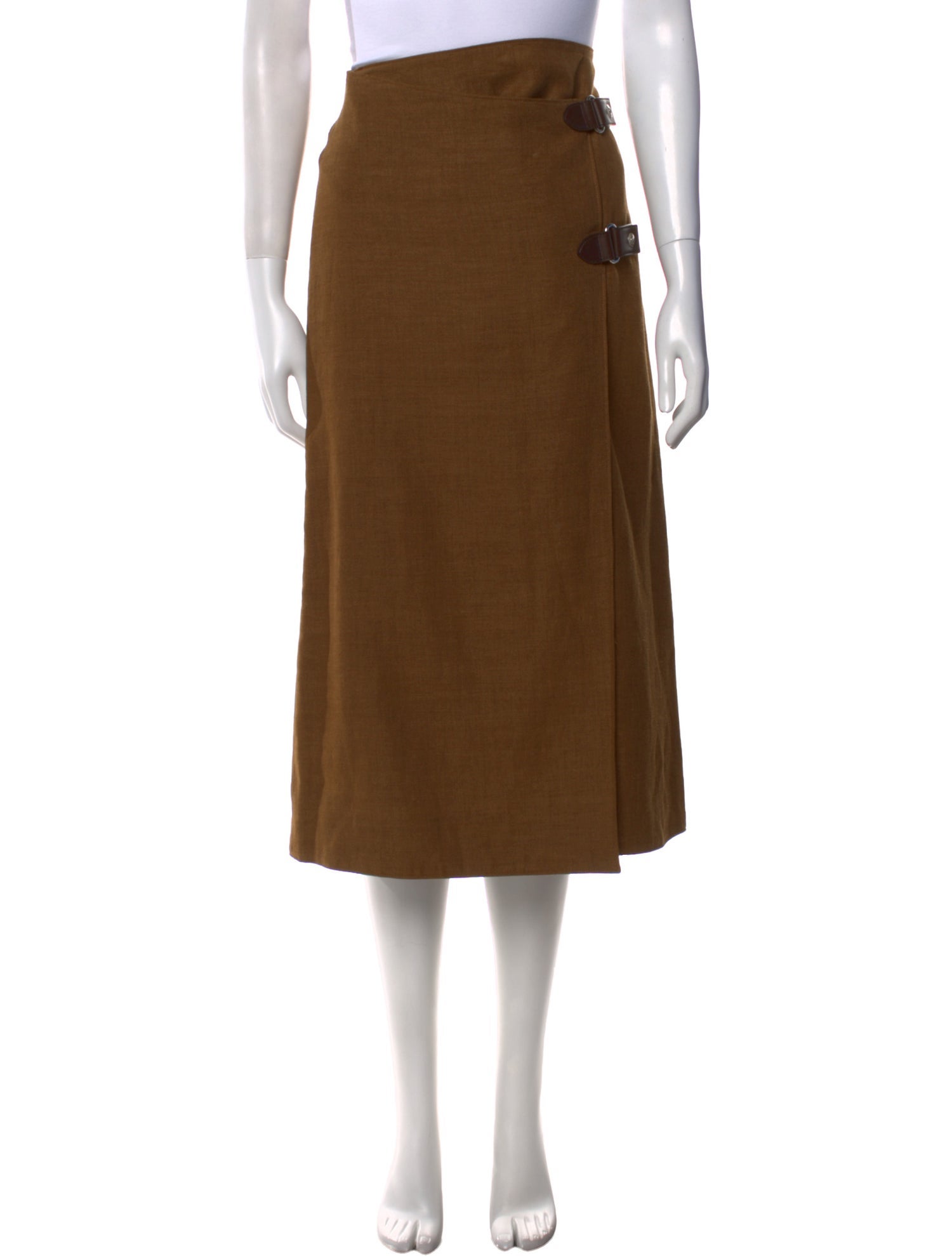 Loro Piana Linen Midi Length Skirt w/ Tags