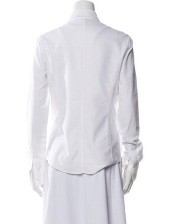Loro Piana Long Sleeve Button-Up Top
