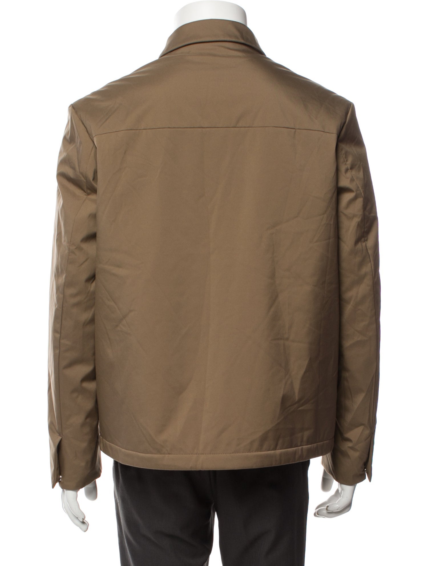 Loro Piana Green Storm System Windbreaker