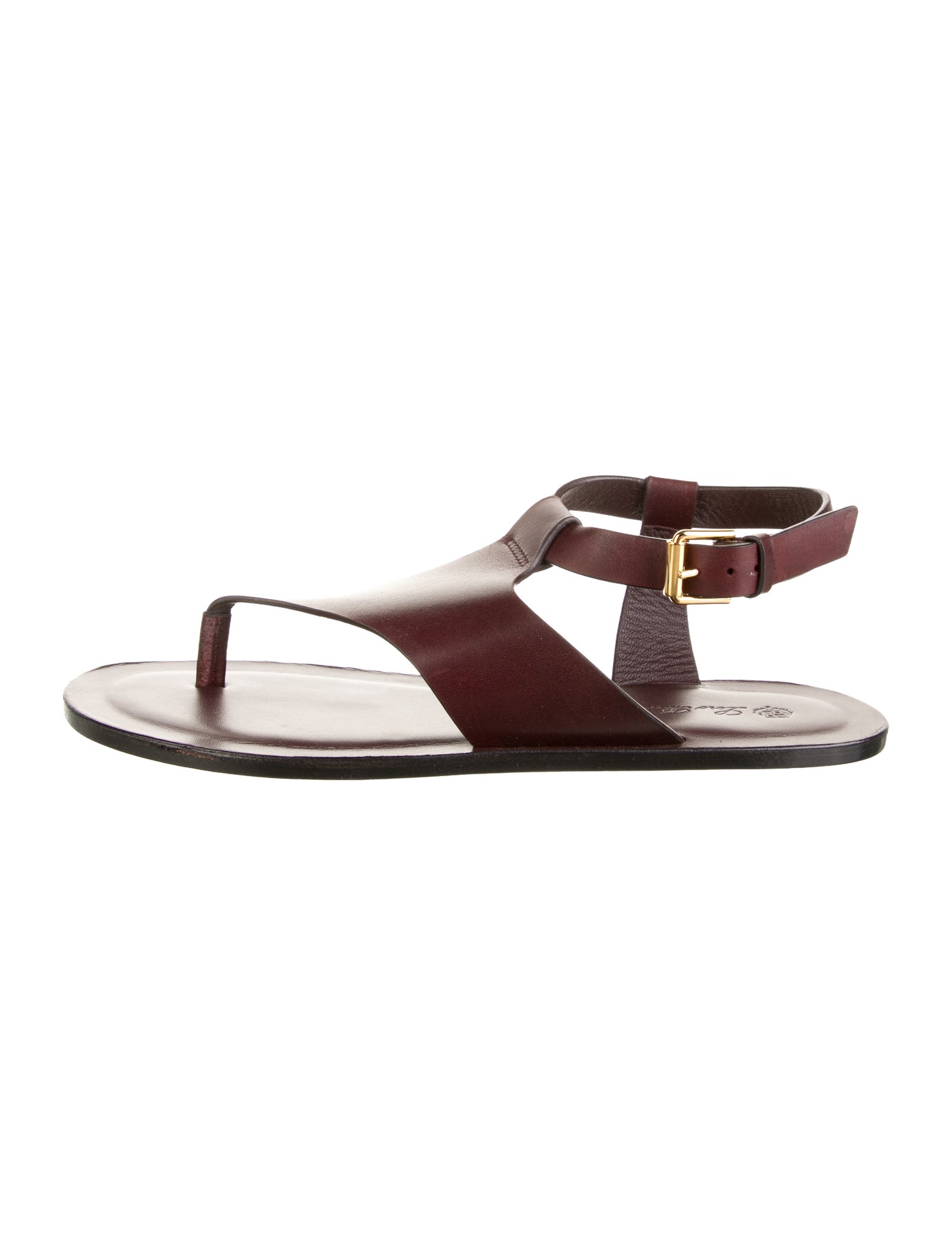Loro Piana Trani Leather Sandals