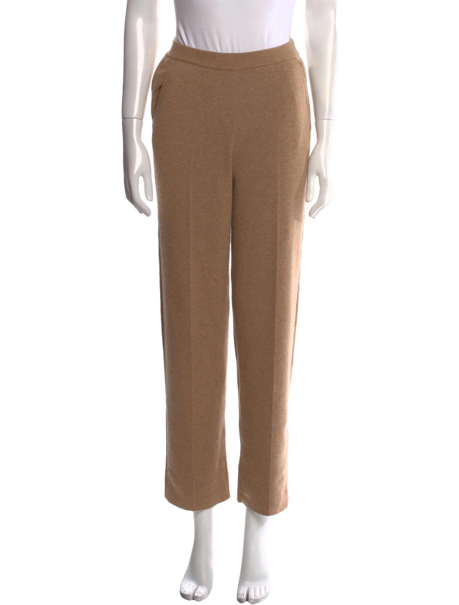 Loro Piana Baby Cashmere Straight Leg Pants