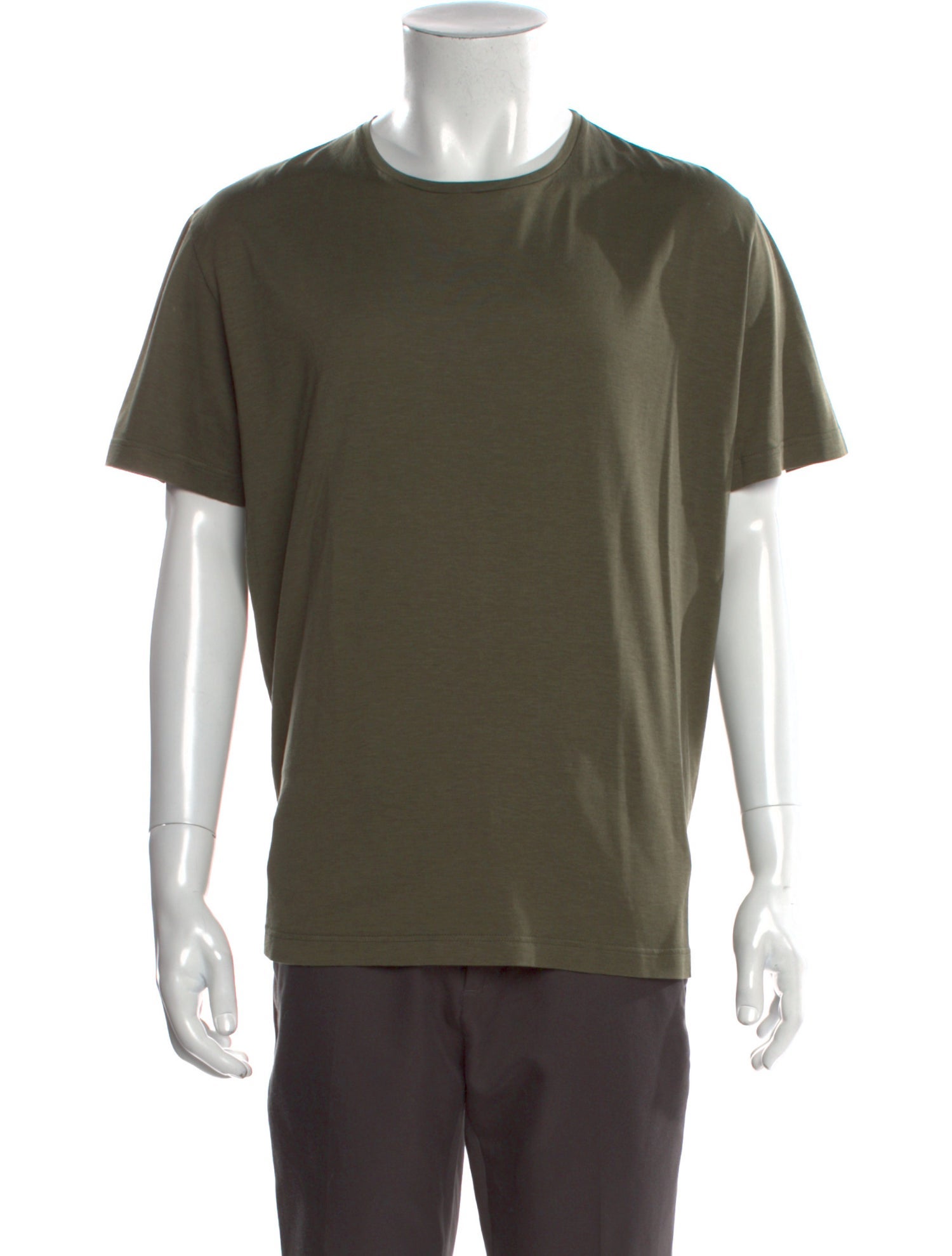 Loro Piana Silk Crew Neck T-Shirt