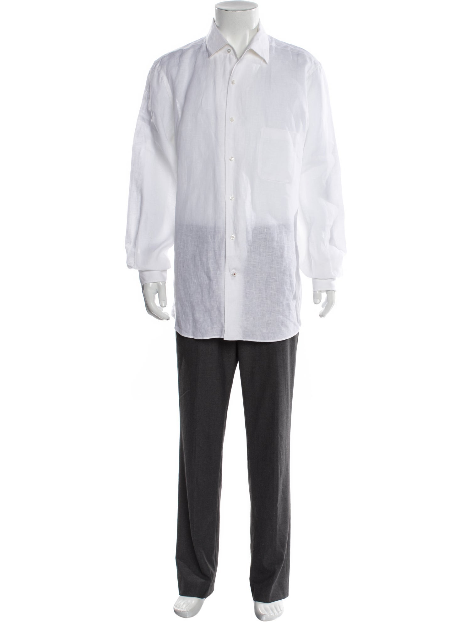 Loro Piana Andre Linen Shirt