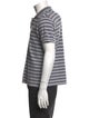 Loro Piana Striped Collar Polo Shirt