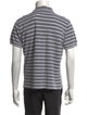Loro Piana Striped Collar Polo Shirt