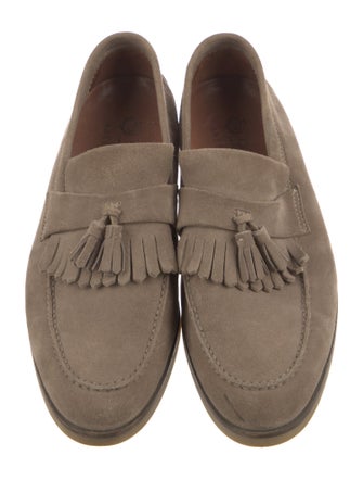 Loro Piana Anytime Walk Suede Loafers