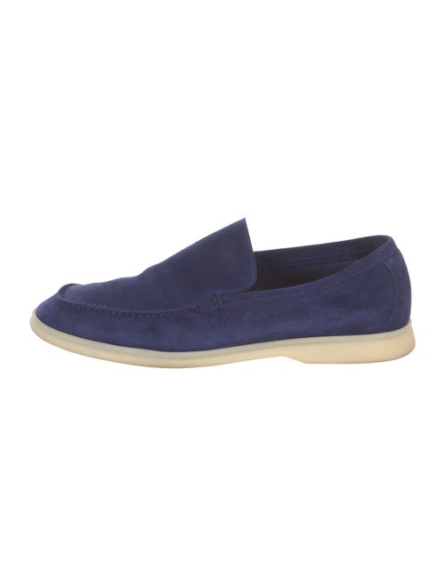 Loro Piana Summer Walk Suede Loafers