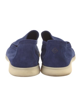 Loro Piana Summer Walk Suede Loafers