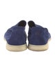 Loro Piana Summer Walk Suede Loafers