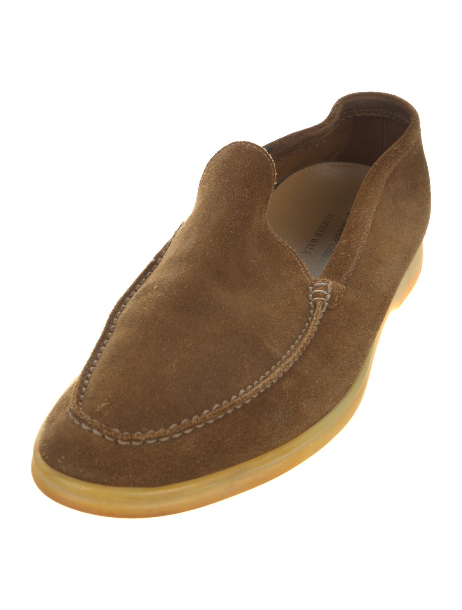 Loro Piana Summer Walk Suede Loafers