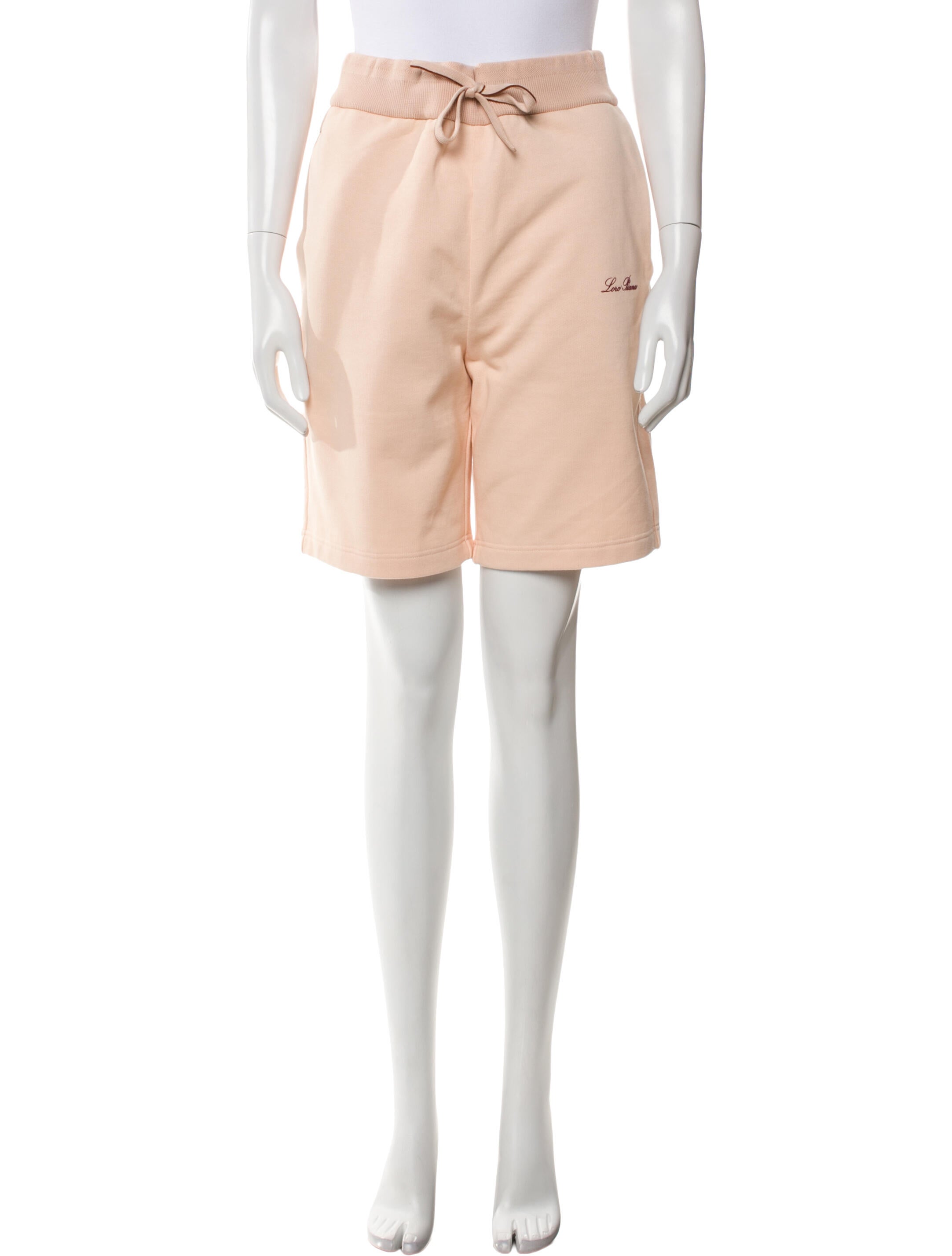 Loro Piana Graphic Print Jogger Shorts