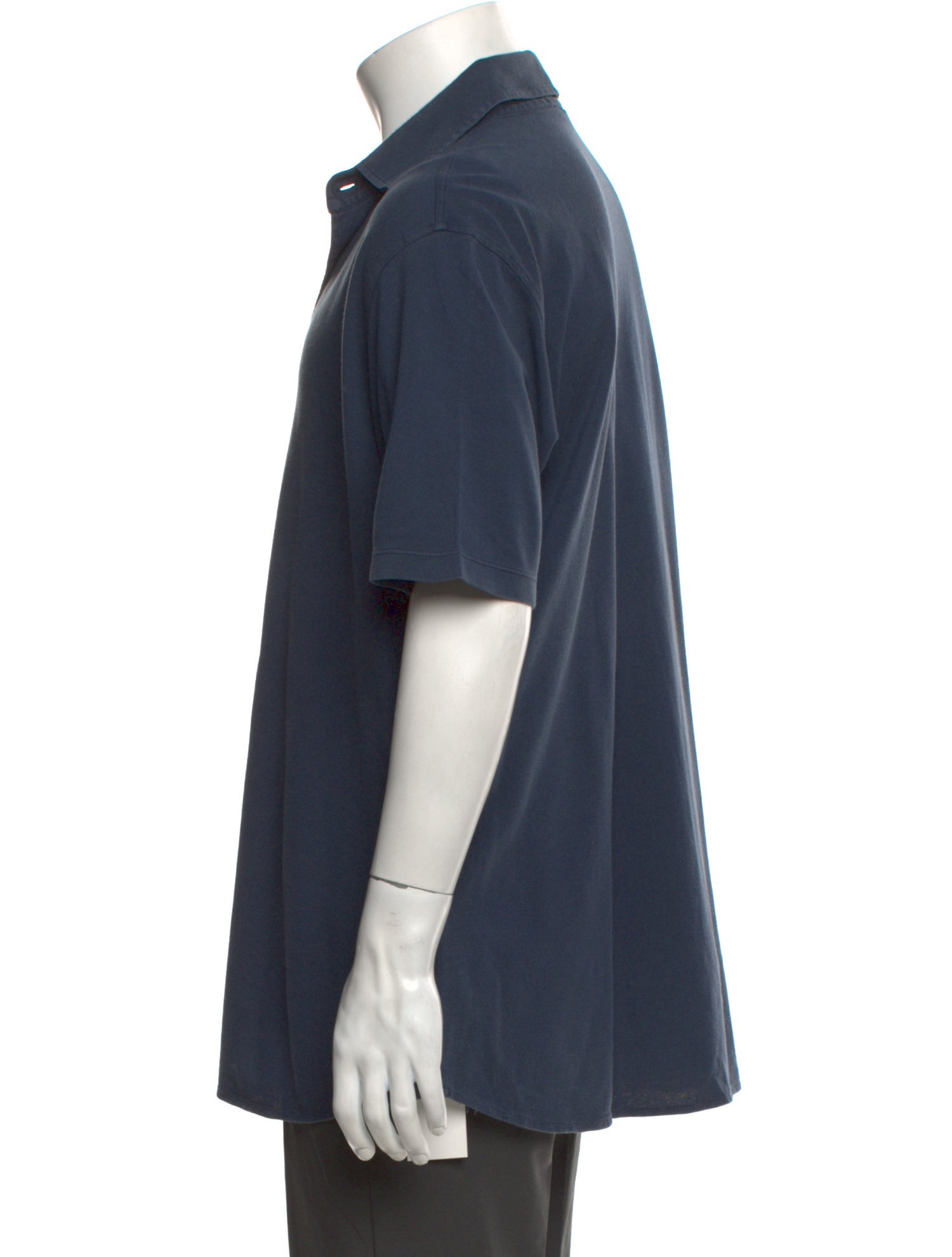 Loro Piana Collar Short Sleeve Polo Shirt