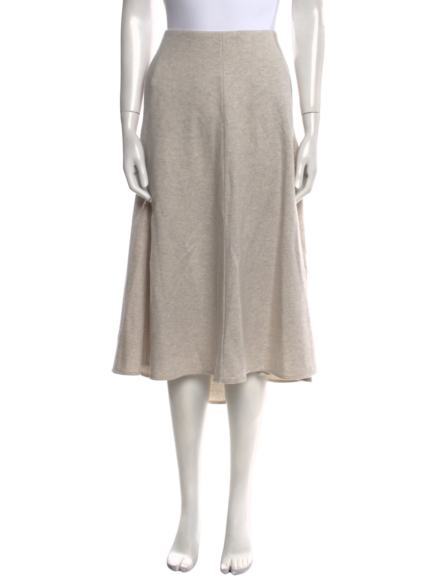 Loro Piana Cashmere Midi Length Skirt