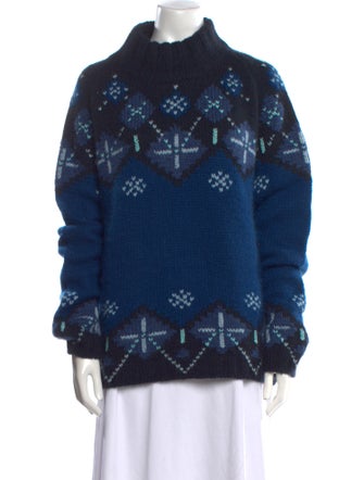 Loro Piana Cashmere Printed Sweater