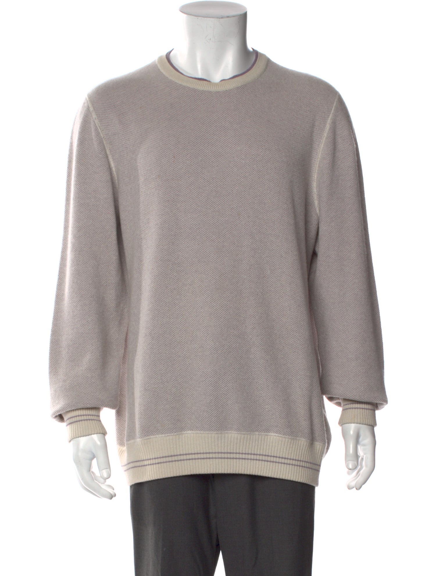 Loro Piana Silk Crew Neck Pullover