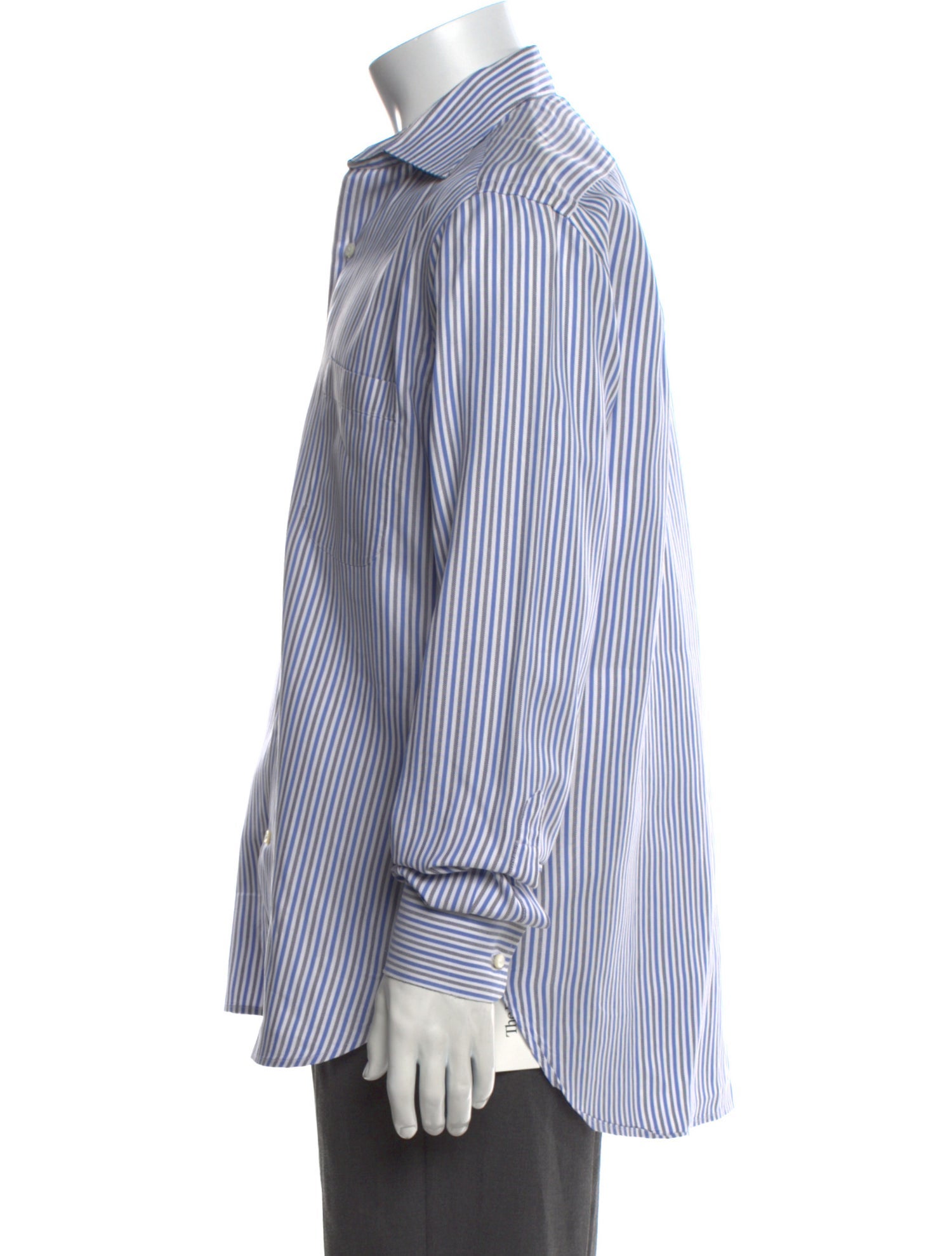 Loro Piana Striped Long Sleeve Shirt