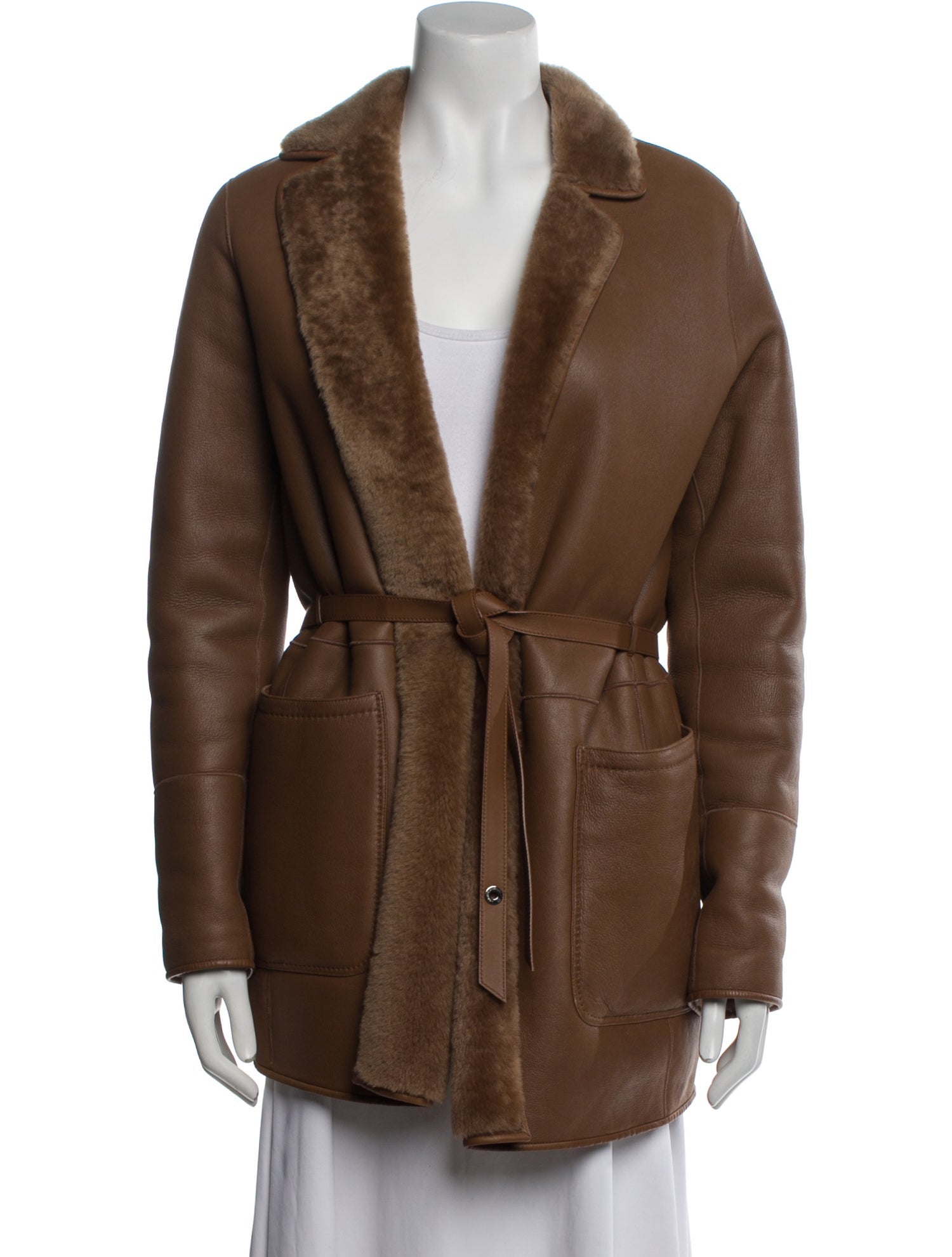 Loro Piana Lambskin Fur Coat