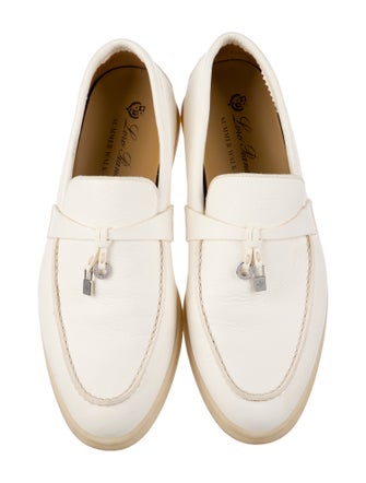 Loro Piana Leather Loafers
