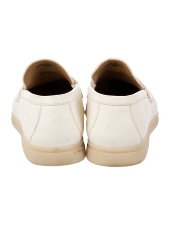 Loro Piana Leather Loafers