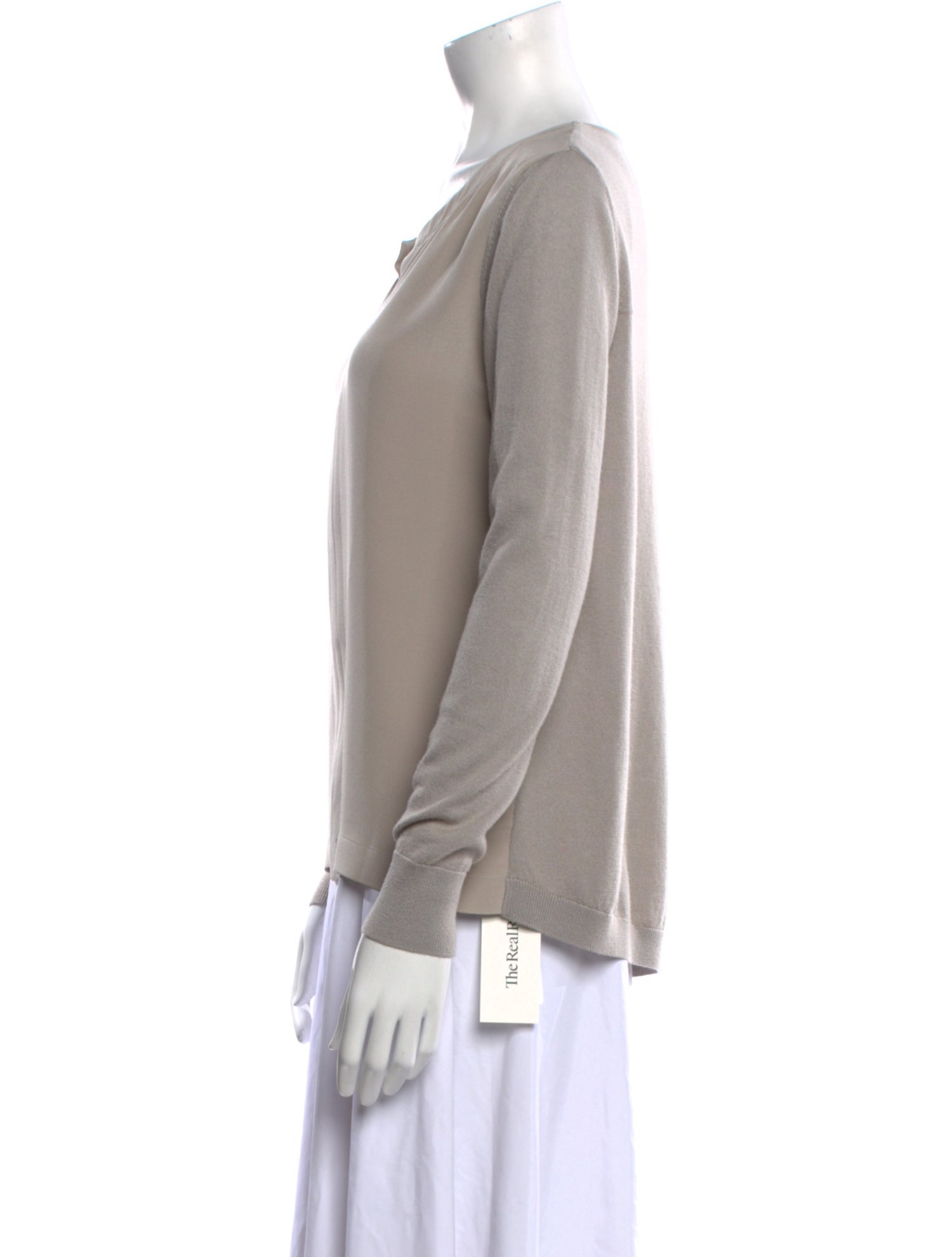 Loro Piana Cashmere V-Neck Blouse