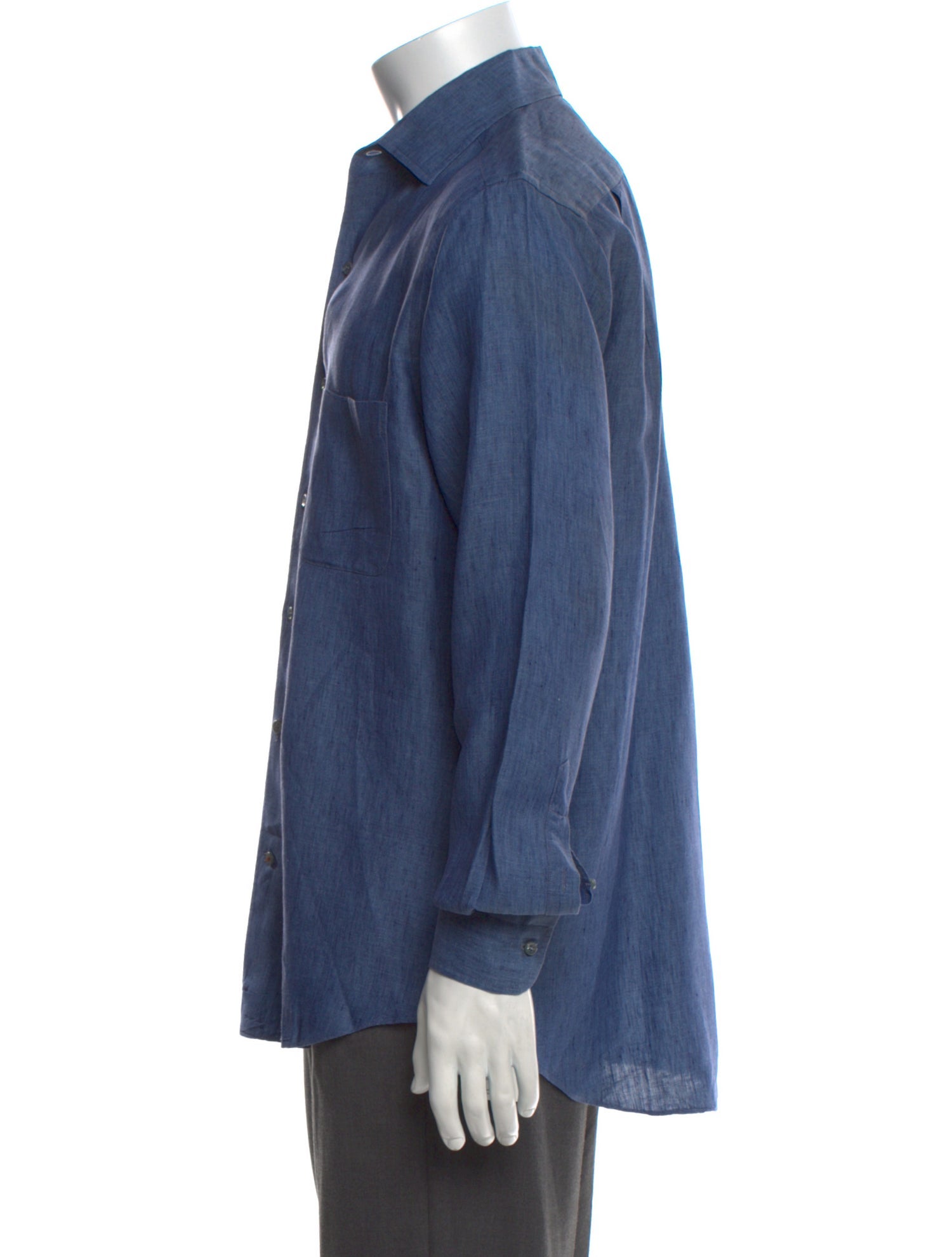 Loro Piana Linen Long Sleeve Shirt