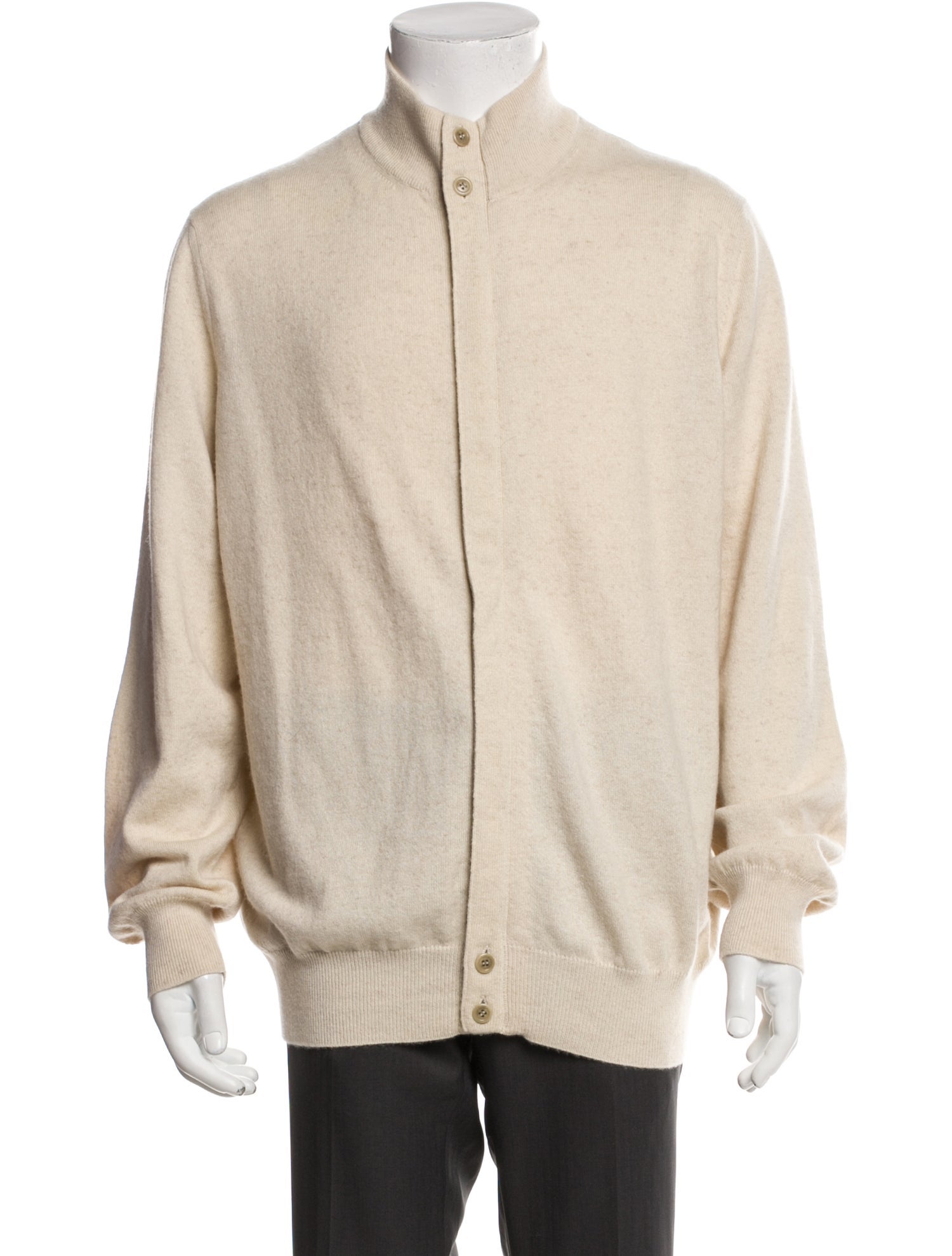 Loro Piana Cashmere Turtleneck Cardigan