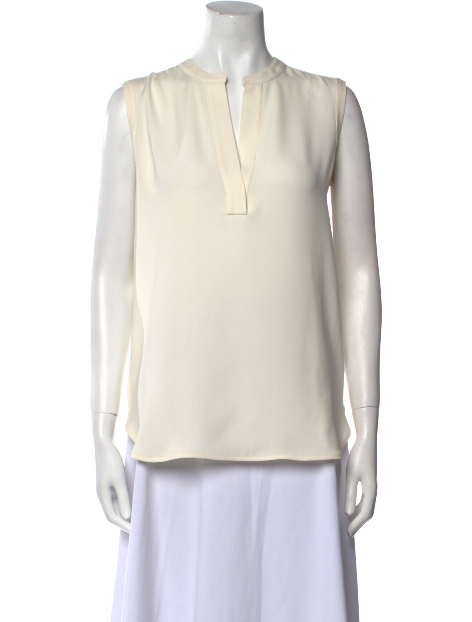 Loro Piana Silk V-Neck Blouse