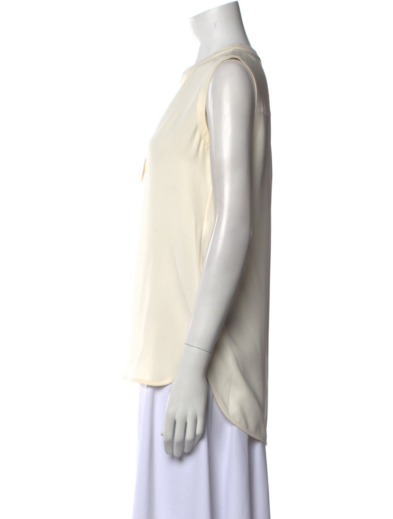 Loro Piana Silk V-Neck Blouse