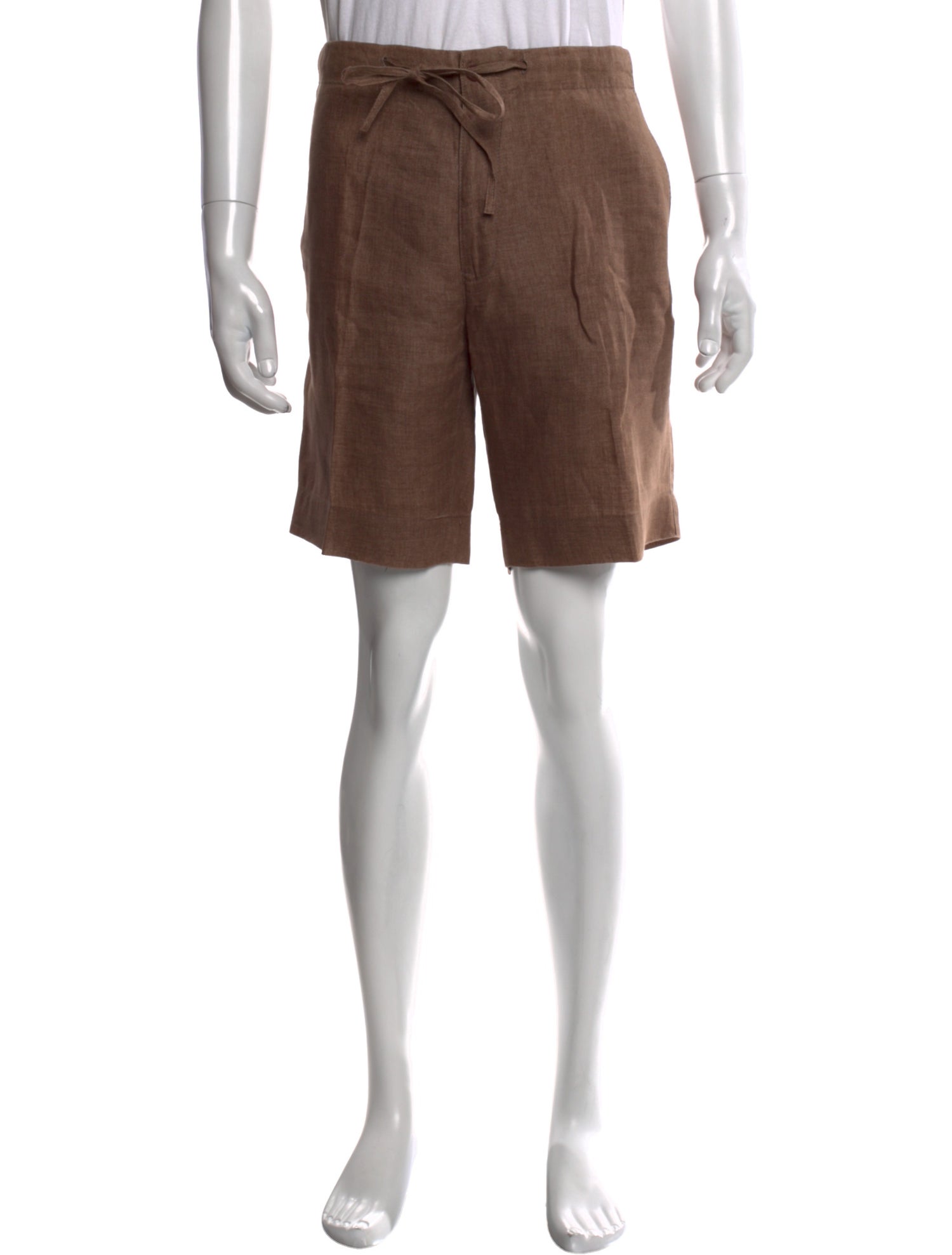 Loro Piana Linen Jogger Shorts