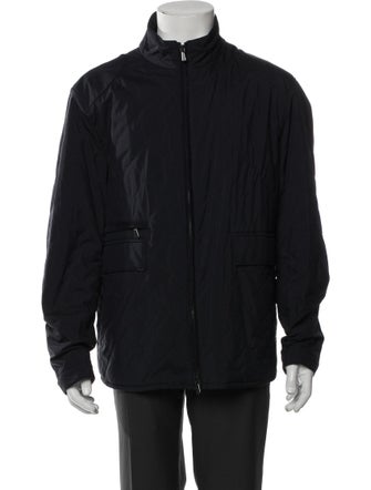 Loro Piana Storm System Quilted Pattern Windbreaker