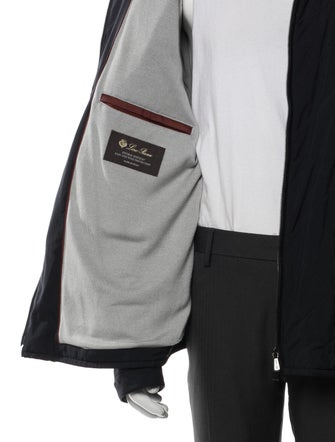 Loro Piana Storm System Quilted Pattern Windbreaker