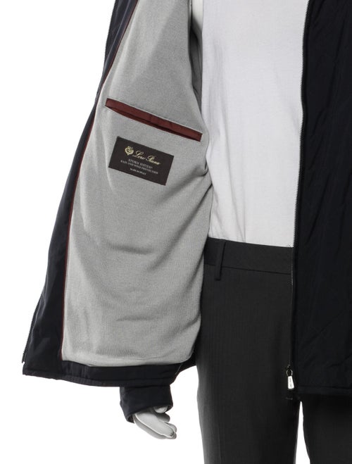 Loro Piana Storm System Quilted Pattern Windbreaker