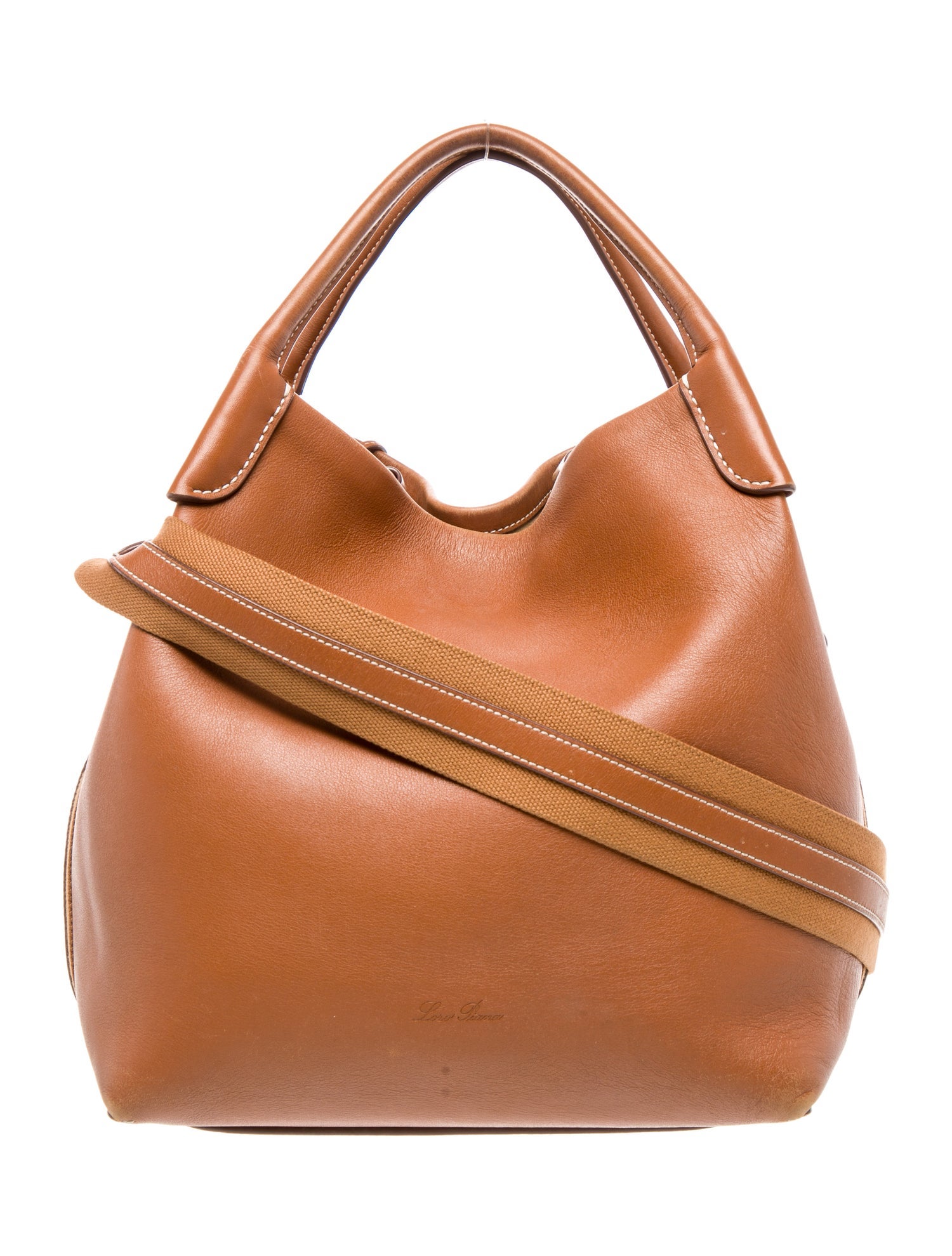 Loro Piana Leather Large Bale