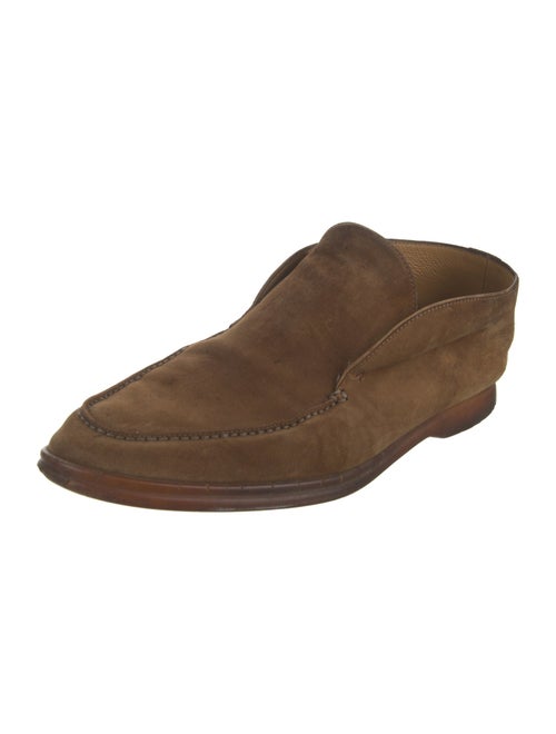 Loro Piana Open Walk Suede Loafers