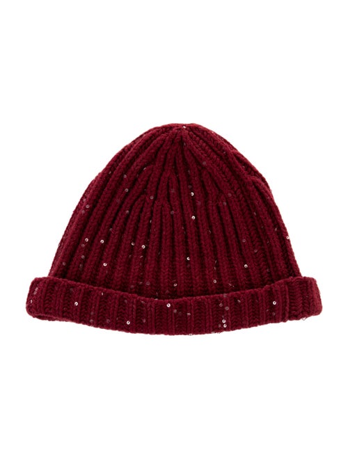 Loro Piana Sequined Cashmere Beanie