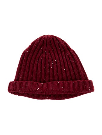 Loro Piana Sequined Cashmere Beanie