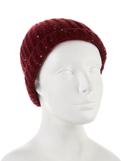 Loro Piana Sequined Cashmere Beanie
