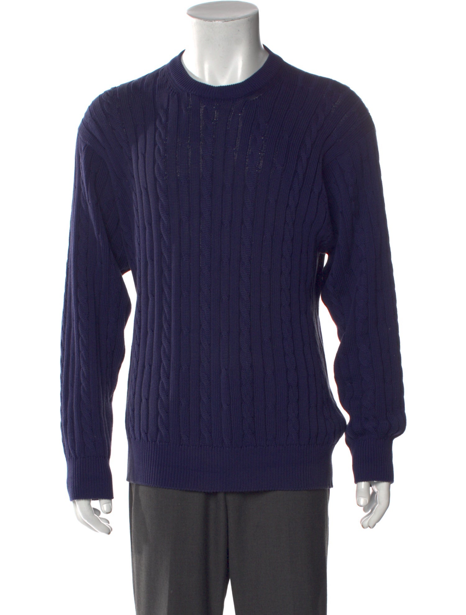 Loro Piana Crew Neck Long Sleeve Pullover