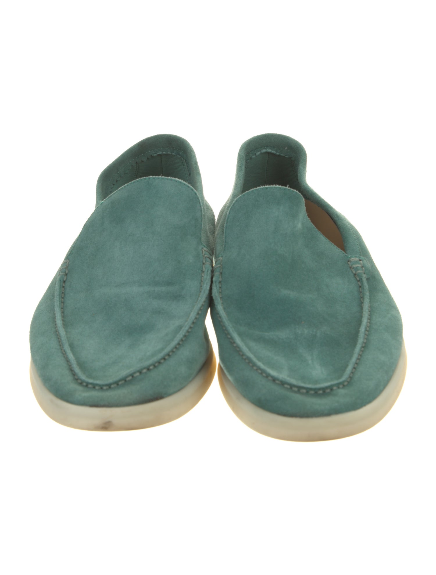 Loro Piana Summer Walk Suede Loafers