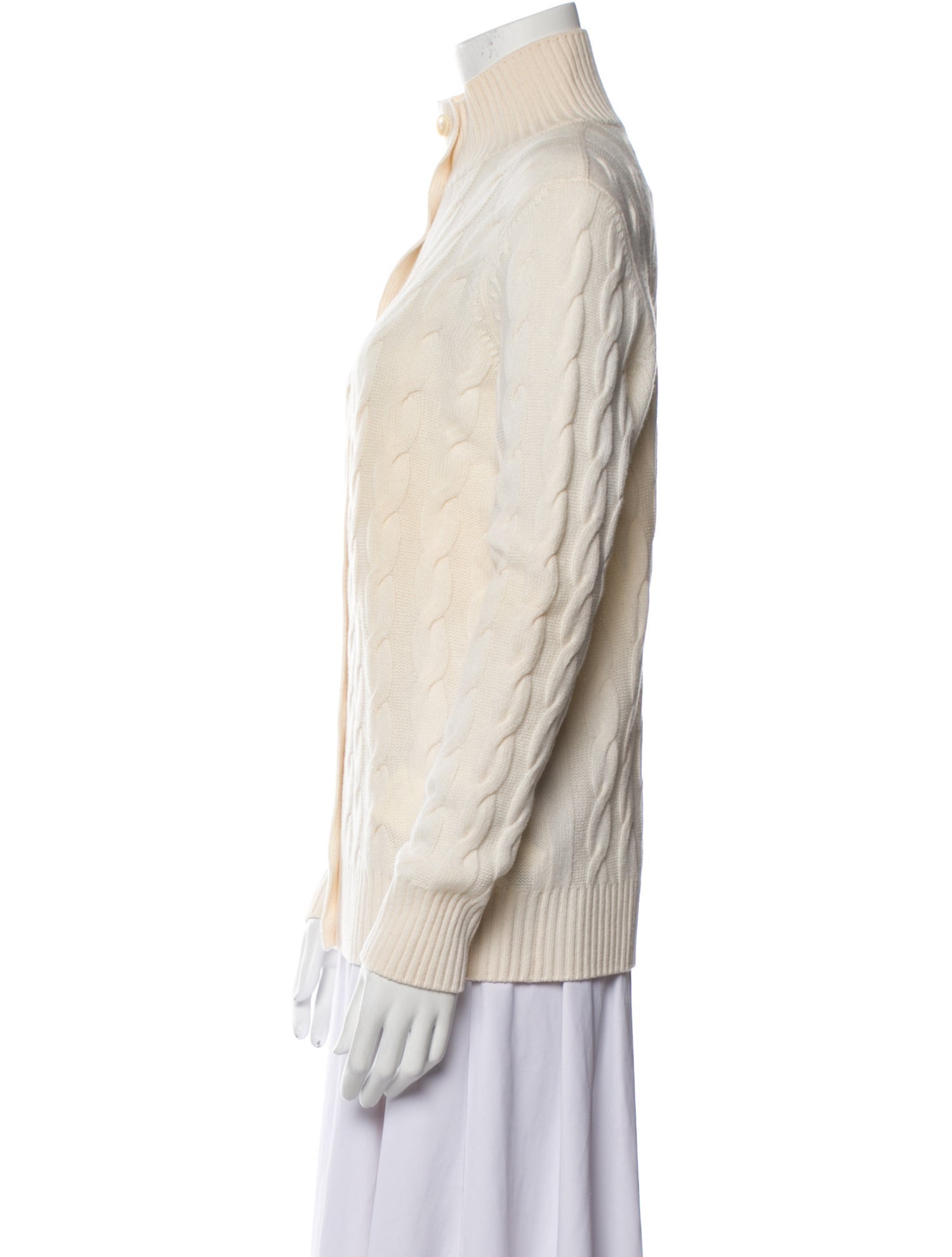 Loro Piana Cashmere Mock Neck Sweater