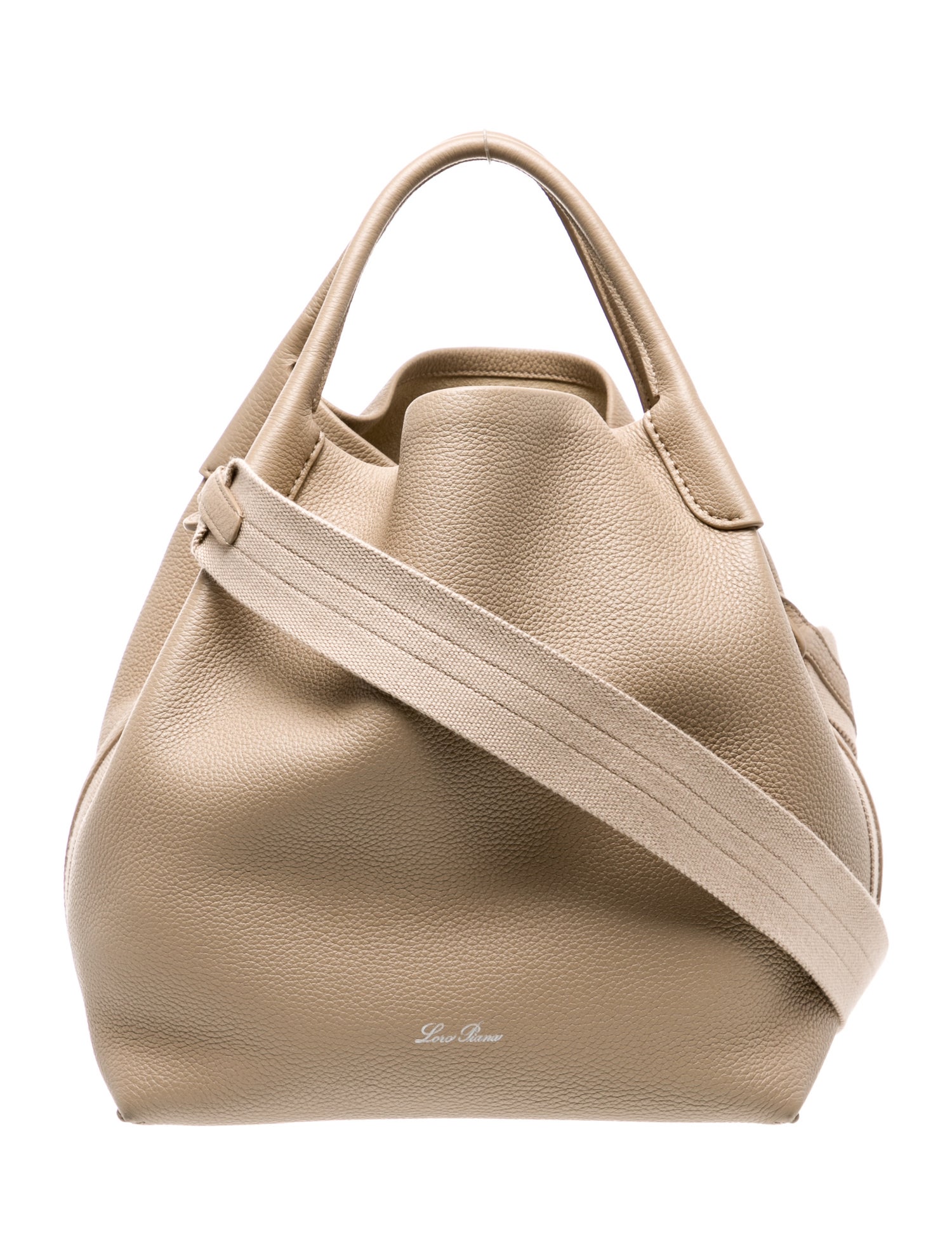 Loro Piana Leather Large Bale