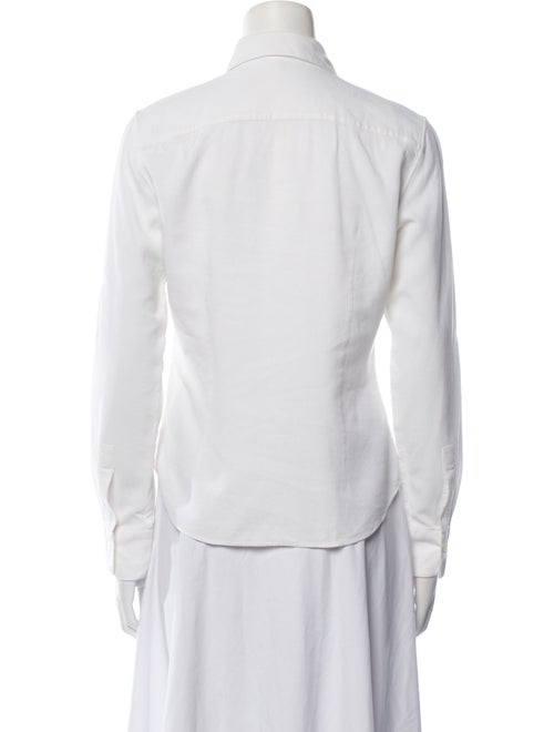 Loro Piana Long Sleeve Button-Up Top