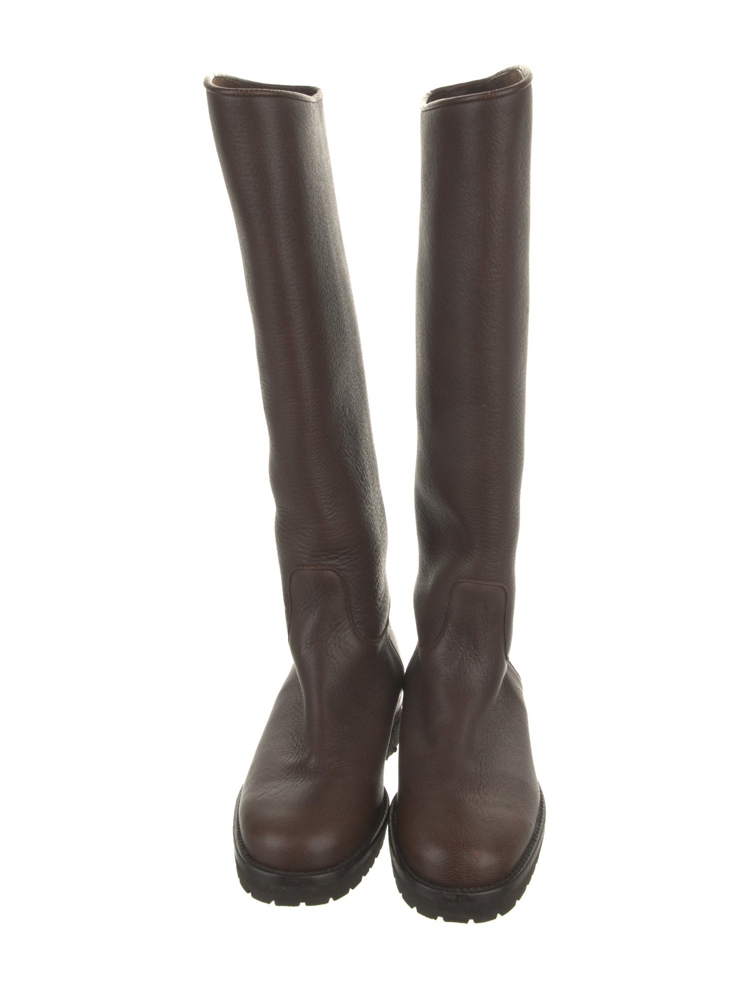 Loro Piana Leather Riding Boots